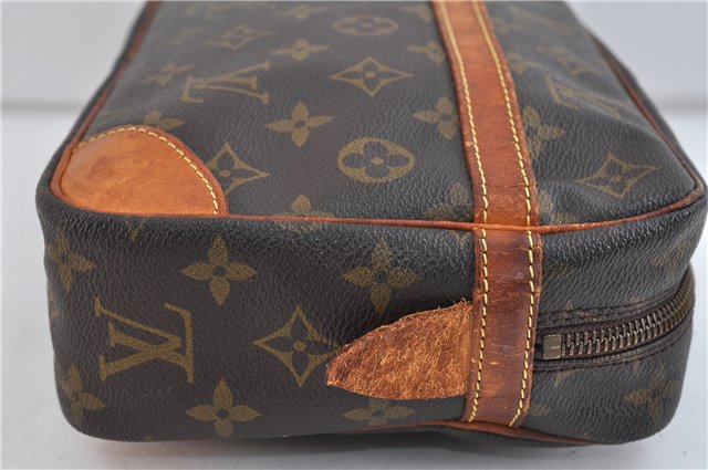 Authentic Louis Vuitton Monogram Compiegne 28 Clutch Hand Bag M51845 LV 0813D