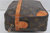 Authentic Louis Vuitton Monogram Compiegne 28 Clutch Hand Bag M51845 LV 0813D