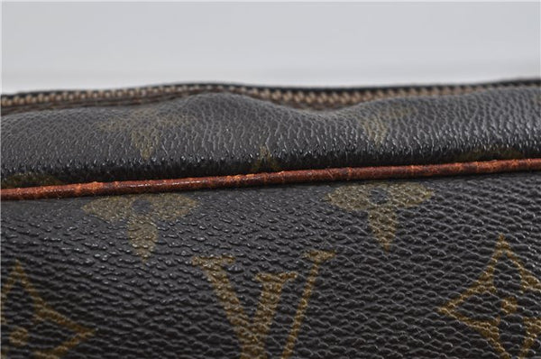 Authentic Louis Vuitton Monogram Compiegne 28 Clutch Hand Bag M51845 LV 0813D