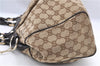 Authentic GUCCI Sukey Hand Tote Bag GG Canvas Leather 211944 Brown 0814C