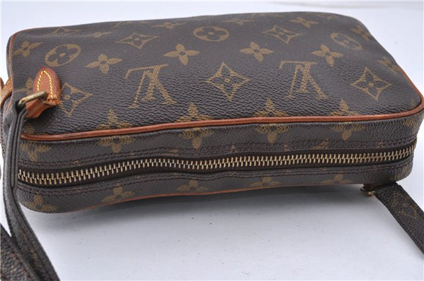 Auth Louis Vuitton Monogram Marly Bandouliere Shoulder Cross Bag M51828 LV 0814D