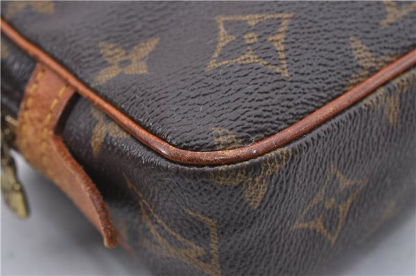 Auth Louis Vuitton Monogram Marly Bandouliere Shoulder Cross Bag M51828 LV 0814D