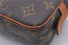 Auth Louis Vuitton Monogram Marly Bandouliere Shoulder Cross Bag M51828 LV 0814D