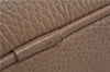 Authentic BURBERRY Vintage Leather Shoulder Hand Tote Bag Beige 0814F