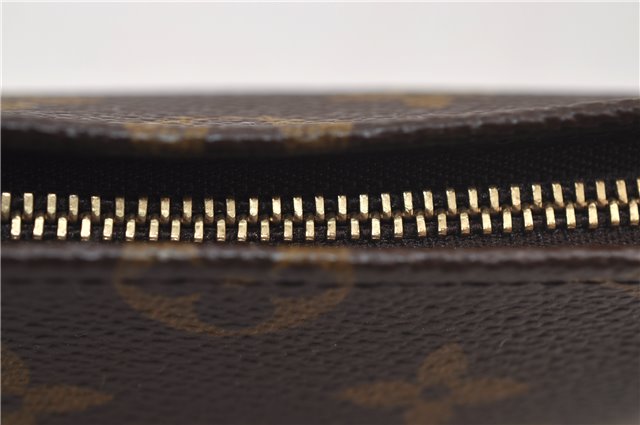 Auth Louis Vuitton Monogram Poche Toilette 15 Cosmetics Pouch M47546 LV 0815E