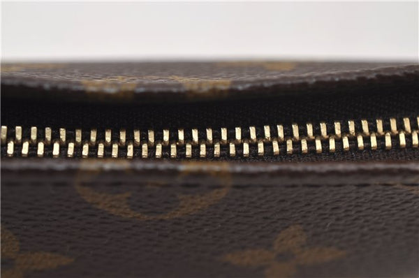 Auth Louis Vuitton Monogram Poche Toilette 15 Cosmetics Pouch M47546 LV 0815E