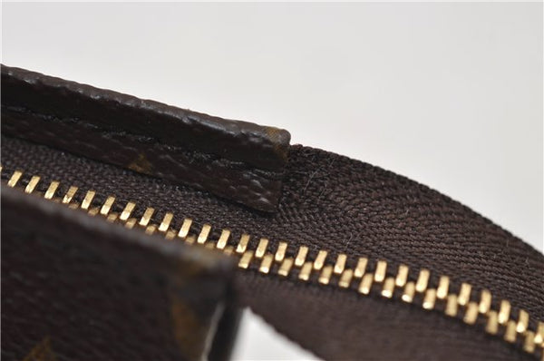 Auth Louis Vuitton Monogram Poche Toilette 15 Cosmetics Pouch M47546 LV 0815E