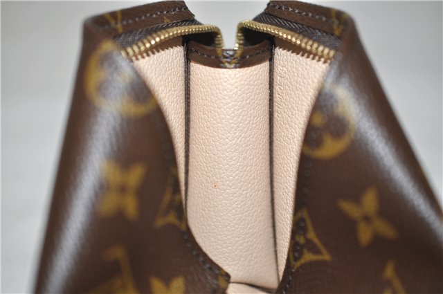 Auth Louis Vuitton Monogram Poche Toilette 15 Cosmetics Pouch M47546 LV 0815E