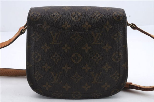 Auth Louis Vuitton Monogram Saint Cloud MM Shoulder Cross Bag M51243 LV 0816D