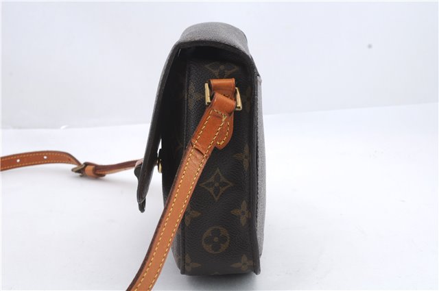 Auth Louis Vuitton Monogram Saint Cloud MM Shoulder Cross Bag M51243 LV 0816D