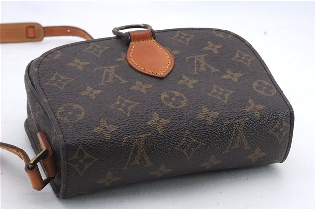 Auth Louis Vuitton Monogram Saint Cloud MM Shoulder Cross Bag M51243 LV 0816D