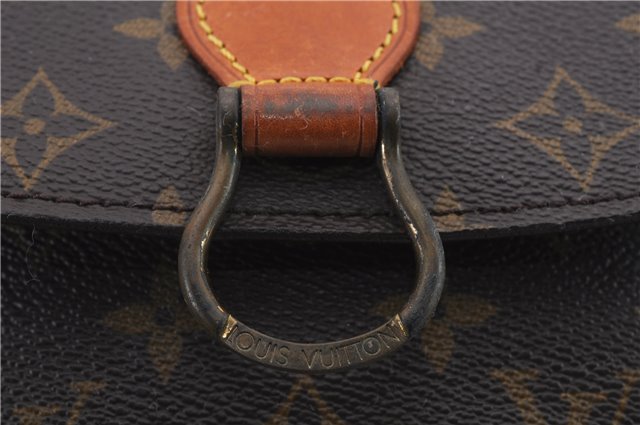 Auth Louis Vuitton Monogram Saint Cloud MM Shoulder Cross Bag M51243 LV 0816D