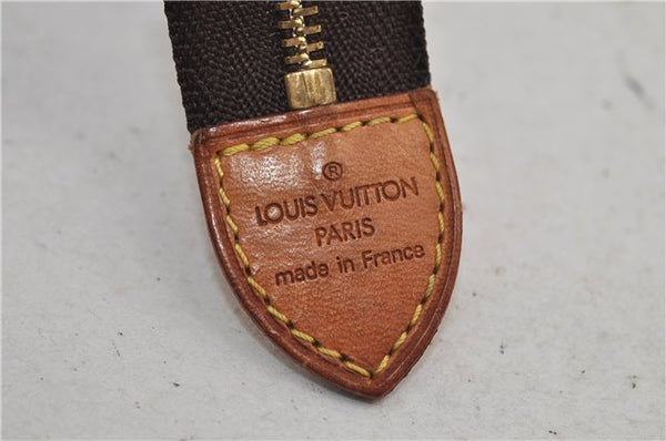 Auth Louis Vuitton Monogram Poche Toilette 15 Cosmetics Pouch M47546 LV 0816E