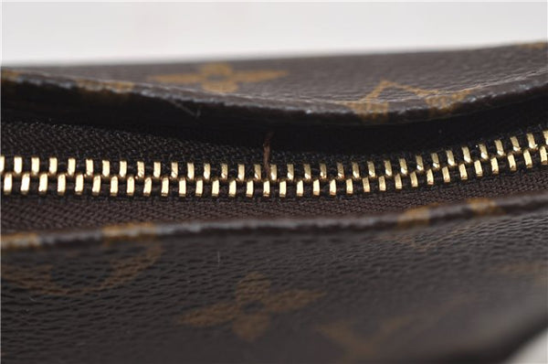 Auth Louis Vuitton Monogram Poche Toilette 15 Cosmetics Pouch M47546 LV 0816E