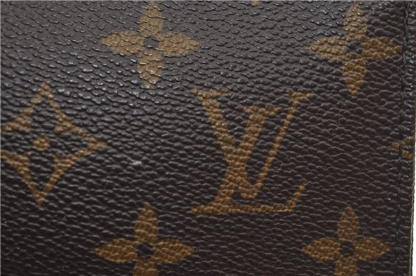 Auth Louis Vuitton Monogram Poche Toilette 15 Cosmetics Pouch M47546 LV 0816E