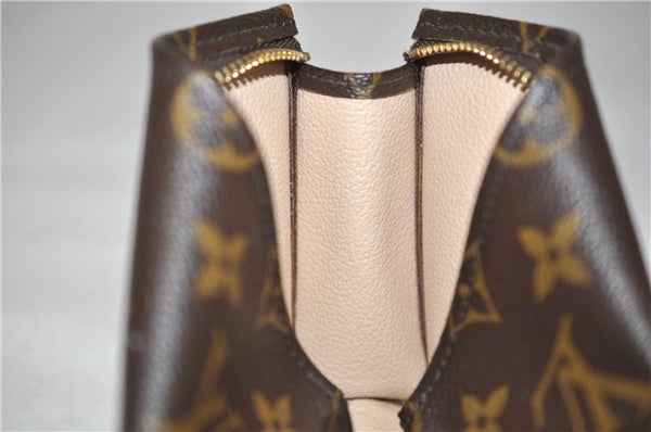 Auth Louis Vuitton Monogram Poche Toilette 15 Cosmetics Pouch M47546 LV 0816E