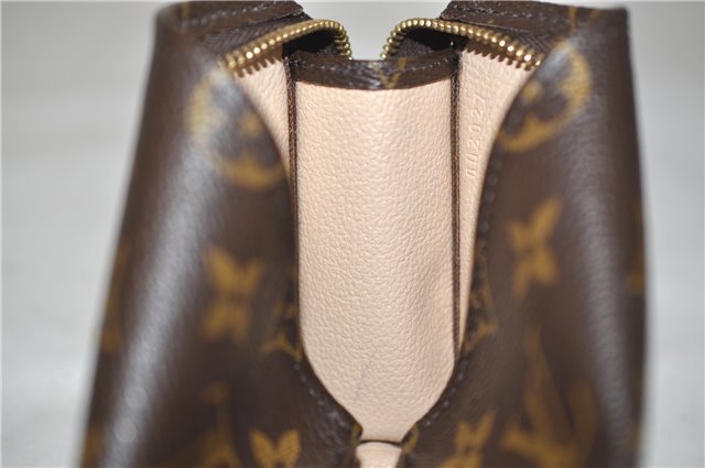 Auth Louis Vuitton Monogram Poche Toilette 15 Cosmetics Pouch M47546 LV 0816E