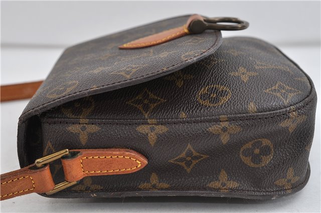 Auth Louis Vuitton Monogram Saint Cloud MM Shoulder Cross Bag M51243 LV 0818D