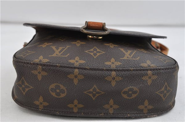 Auth Louis Vuitton Monogram Saint Cloud MM Shoulder Cross Bag M51243 LV 0818D