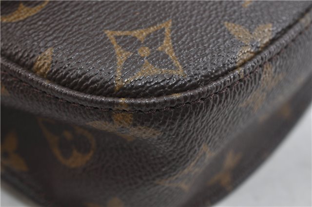 Auth Louis Vuitton Monogram Saint Cloud MM Shoulder Cross Bag M51243 LV 0818D