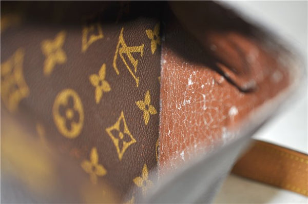 Auth Louis Vuitton Monogram Saint Cloud MM Shoulder Cross Bag M51243 LV 0818D