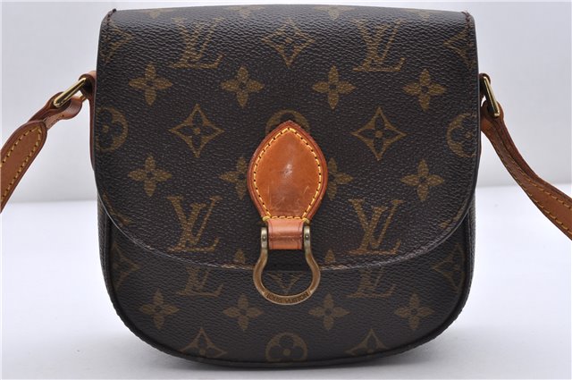 Auth Louis Vuitton Monogram Saint Cloud PM Shoulder Cross Bag M51244 LV 0819D