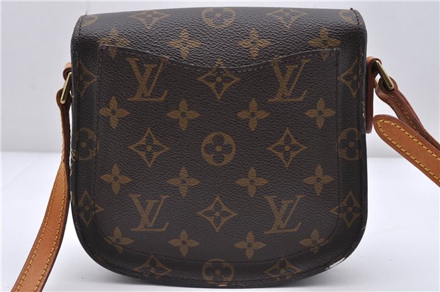 Auth Louis Vuitton Monogram Saint Cloud PM Shoulder Cross Bag M51244 LV 0819D