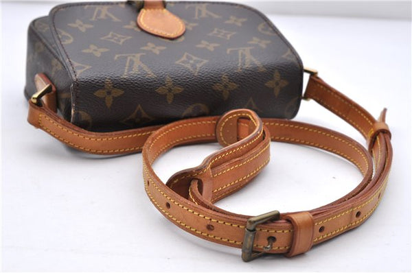 Auth Louis Vuitton Monogram Saint Cloud PM Shoulder Cross Bag M51244 LV 0819D