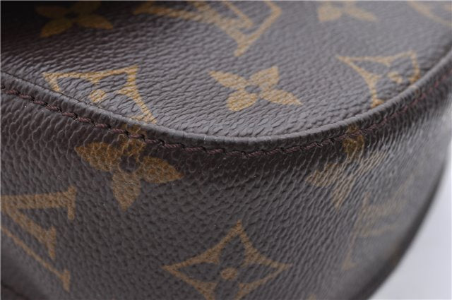 Auth Louis Vuitton Monogram Saint Cloud PM Shoulder Cross Bag M51244 LV 0819D