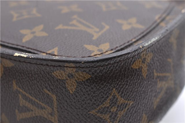 Auth Louis Vuitton Monogram Saint Cloud PM Shoulder Cross Bag M51244 LV 0819D