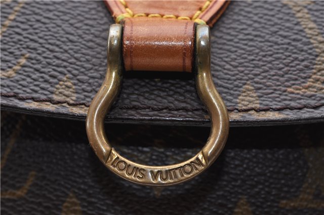 Auth Louis Vuitton Monogram Saint Cloud PM Shoulder Cross Bag M51244 LV 0819D