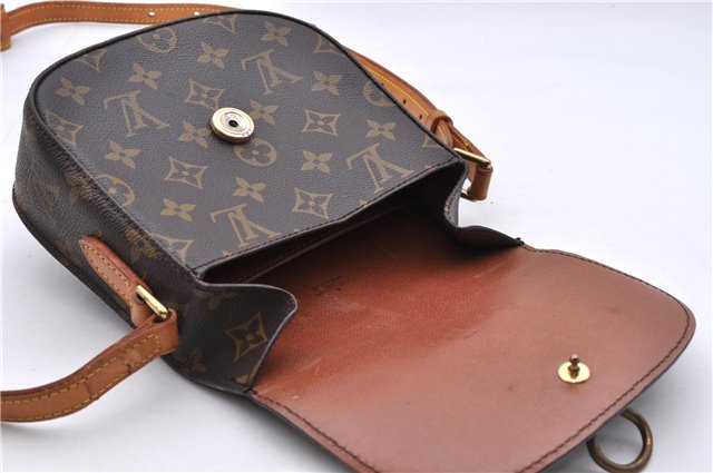 Auth Louis Vuitton Monogram Saint Cloud PM Shoulder Cross Bag M51244 LV 0819D