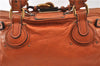 Authentic Chloe Paddington Vintage Leather Shoulder Hand Bag Purse Brown 0819G