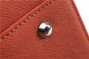 Authentic BURBERRY Vintage Leather Shoulder Hand Bag Purse Orange 0820E