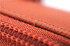 Authentic BURBERRY Vintage Leather Shoulder Hand Bag Purse Orange 0820E