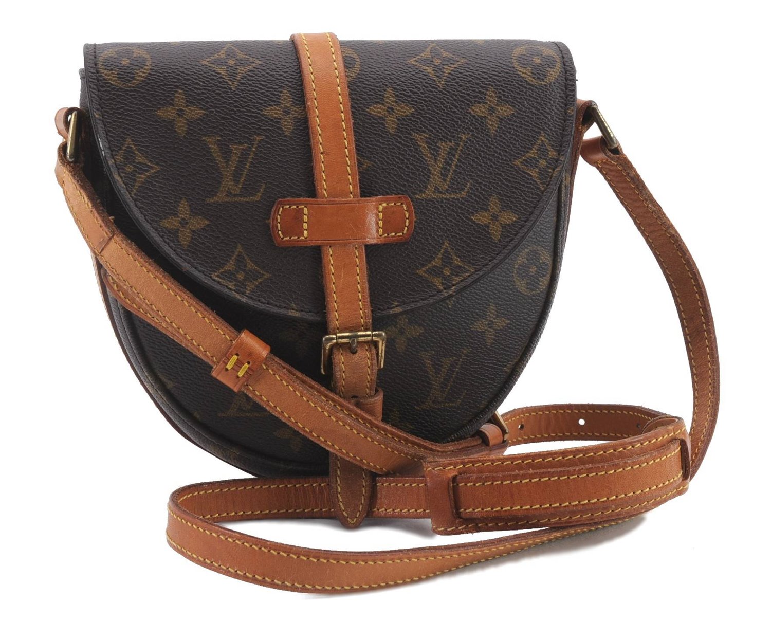 Auth Louis Vuitton Monogram Chantilly PM Shoulder Cross Body Bag M51234 LV 0821D