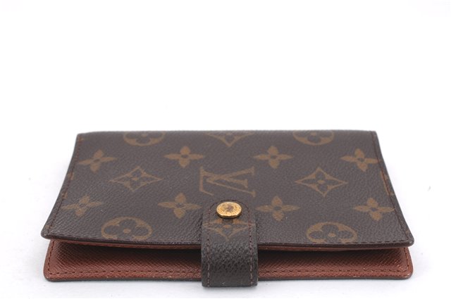 Authentic Louis Vuitton Monogram Agenda PM Day Planner Cover R20005 LV 0821E
