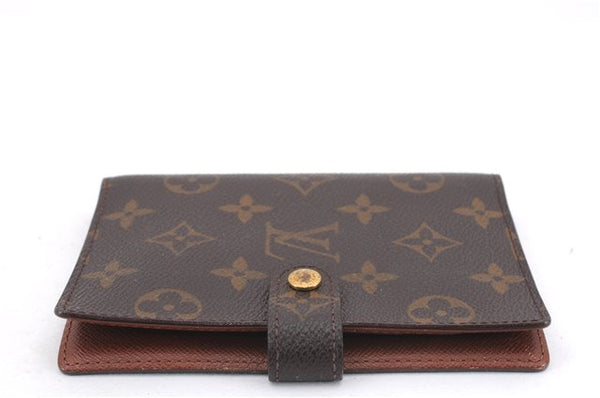 Authentic Louis Vuitton Monogram Agenda PM Day Planner Cover R20005 LV 0821E