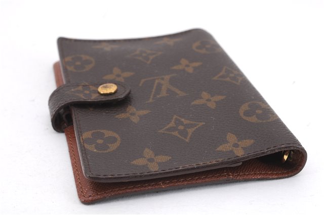 Authentic Louis Vuitton Monogram Agenda PM Day Planner Cover R20005 LV 0821E