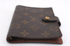 Authentic Louis Vuitton Monogram Agenda PM Day Planner Cover R20005 LV 0821E