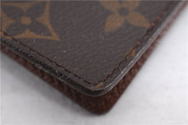 Authentic Louis Vuitton Monogram Agenda PM Day Planner Cover R20005 LV 0821E