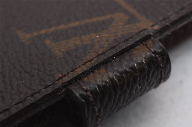 Authentic Louis Vuitton Monogram Agenda PM Day Planner Cover R20005 LV 0821E