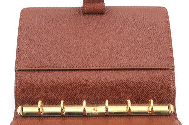 Authentic Louis Vuitton Monogram Agenda PM Day Planner Cover R20005 LV 0821E