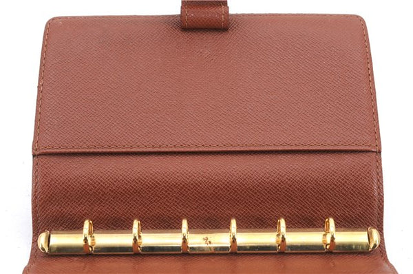 Authentic Louis Vuitton Monogram Agenda PM Day Planner Cover R20005 LV 0821E