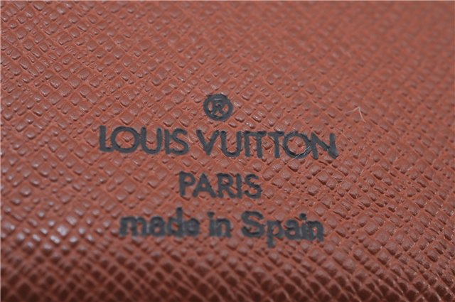 Authentic Louis Vuitton Monogram Agenda PM Day Planner Cover R20005 LV 0821E