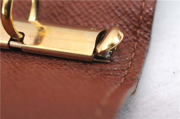 Authentic Louis Vuitton Monogram Agenda PM Day Planner Cover R20005 LV 0821E