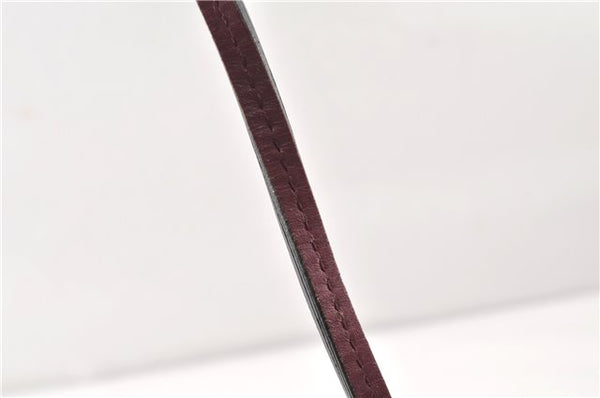 Authentic GUCCI Vintage 2Way Shoulder Hand Bag GG PVC Leather 353440 Brown 0822G