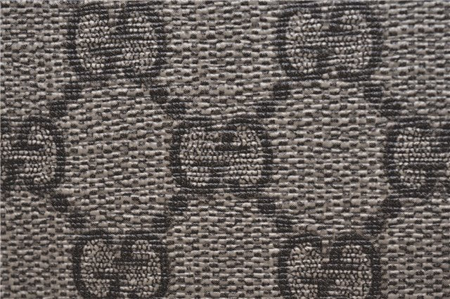 Authentic GUCCI Vintage 2Way Shoulder Hand Bag GG PVC Leather 353440 Brown 0822G