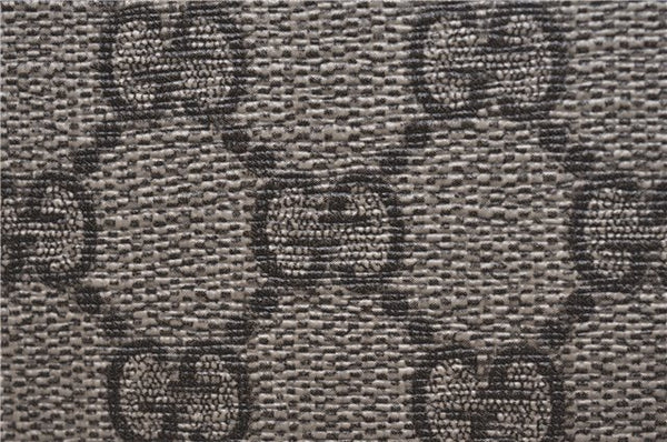 Authentic GUCCI Vintage 2Way Shoulder Hand Bag GG PVC Leather 353440 Brown 0822G