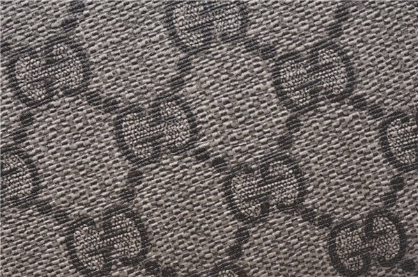 Authentic GUCCI Vintage 2Way Shoulder Hand Bag GG PVC Leather 353440 Brown 0822G